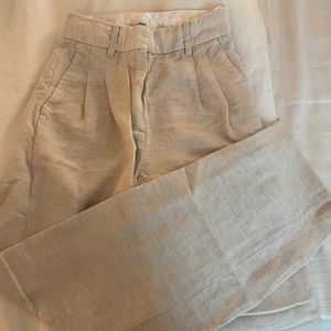 Linen trousers